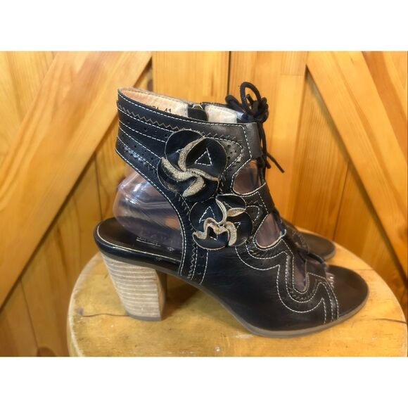 L’ARTISTE SPRING STEP "Alejandra" Sandals Lace Up Sz EU 41US 10.5 - Picture 1 of 10